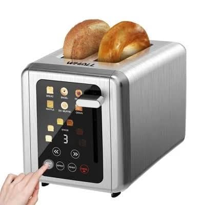 WHALL 2 Slice Smart Toaster