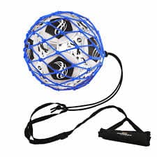 Soccer Kick Trainer with Bungee Net - Fits Size 3 4 5 Balls Blue | eBay
