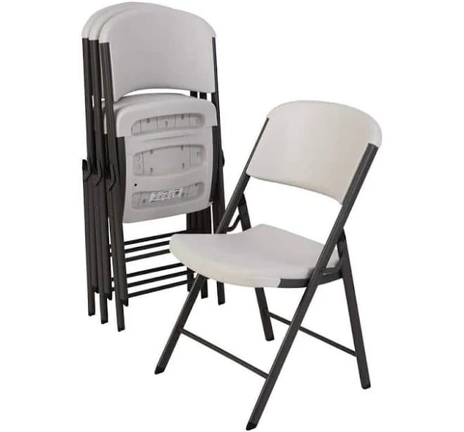 Lifetime Classic Commercial Folding Chair Set of 4
