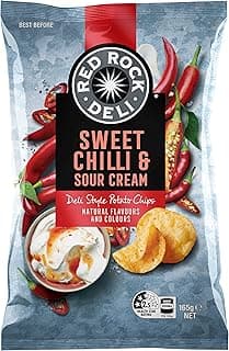 Red Rock Chip Sweet Chilli and Sour Cream 165g