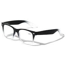 2 Pairs Classic 2-tone Deluxe Reading Glasses - Comfortable Stylish Simple Clear Readers Magnification +2.50 - Walmart.com