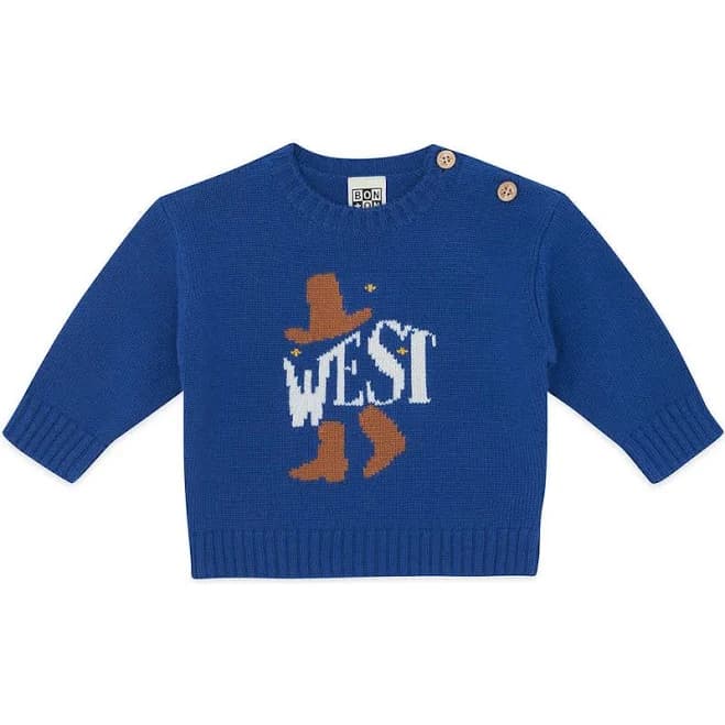 Bonton Misty West Baby Sweater