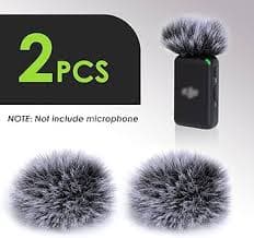 Amazon.com: Furry Pop Filter Compatible with DJI MIC Wireless Lavalier Microphone, Windscreen Wind Muff Cover Reduce Wind Noise and Plosive Sounds by YOUSHARES (2 Pack) : Musical Instruments
