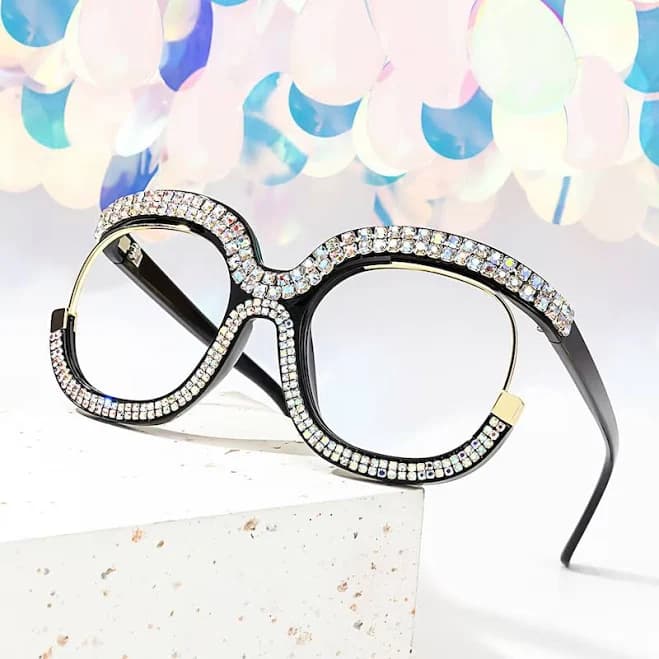 Veasley Glasses Zeelool Square Prescription Glasses