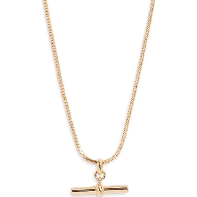 Nordstrom Dainty T-Bar Pendant Necklace