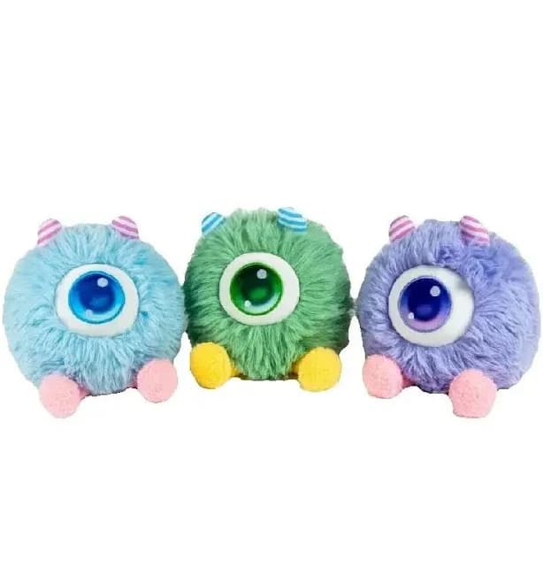 Pink,Green,Blue,Purple Single Eyed Beast Plush Doll 20cm Big Eyed Monster Plush Toy Kid Mate Doll