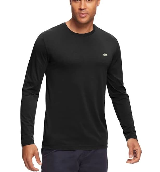 Lacoste Men's Long Sleeve Pima T-Shirt