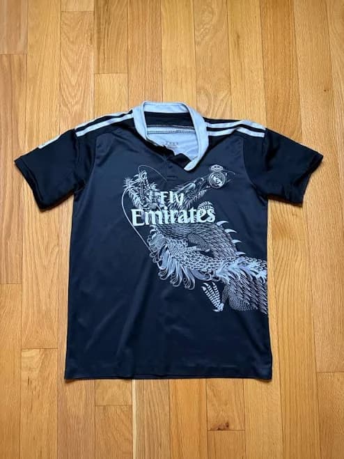 Adidas Real Madrid 2014-2015 Third Kit Jersey Ronaldo Size Kids L