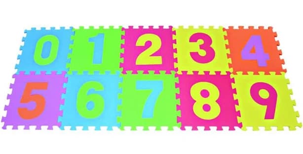 Poco Divo Numbers Puzzles Play Mat