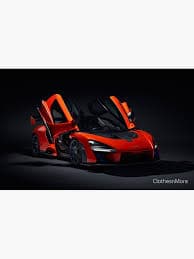 McLaren Senna Merch" Sticker for Sale by ClothesnMore | Redbubble