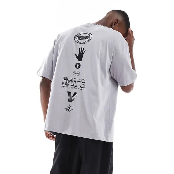 ASOS Oversized Street Graphic T-Shirt