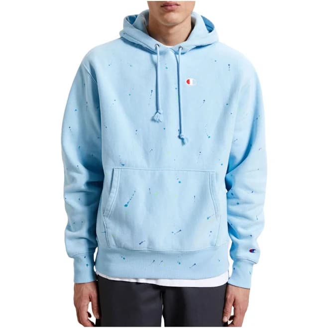 Champion Reverse Weave Paint Splatter Hoodie