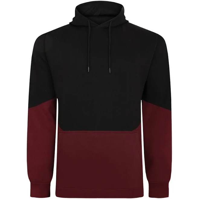 Big & Tall Men's Block Panel Hoody