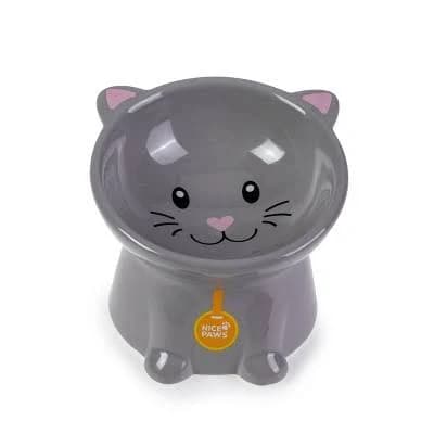 Nice Paws Tilted Cat Bowl