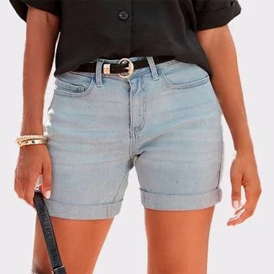 Lascana Women's Denim Bermuda Shorts