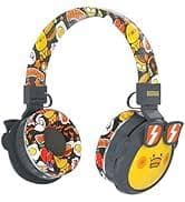 Amazon.com: YLFASHION Kids Bluetooth Headphones, 85dB Volume Limit, Ultra-Soft Over-Ear, Built-in Mic, Foldable,Cartoon Animal Design, Suitable for School & Travel, FM/TF/AUX Supported (Icarer, Blue Ice) : Electronics