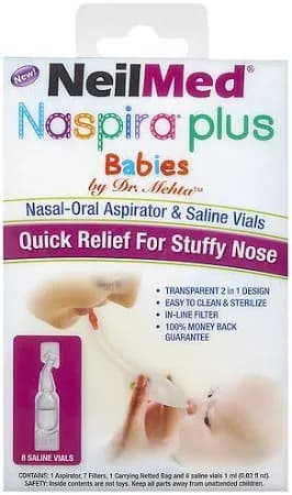 Neilmed Naspira Plus Nasal-Oral Aspirator