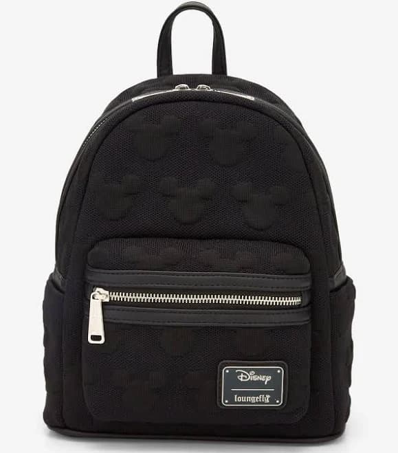 Loungefly Mickey Mouse Head Puff AOP Mini Backpack