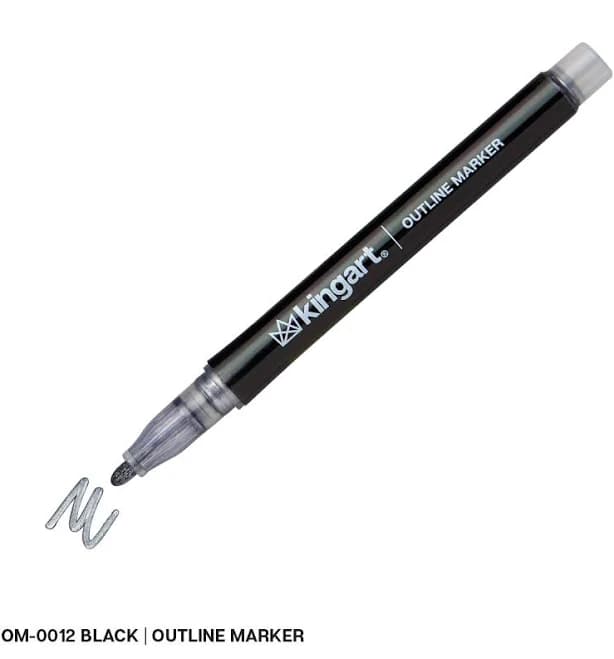 Outline Shimmer Markers Singles