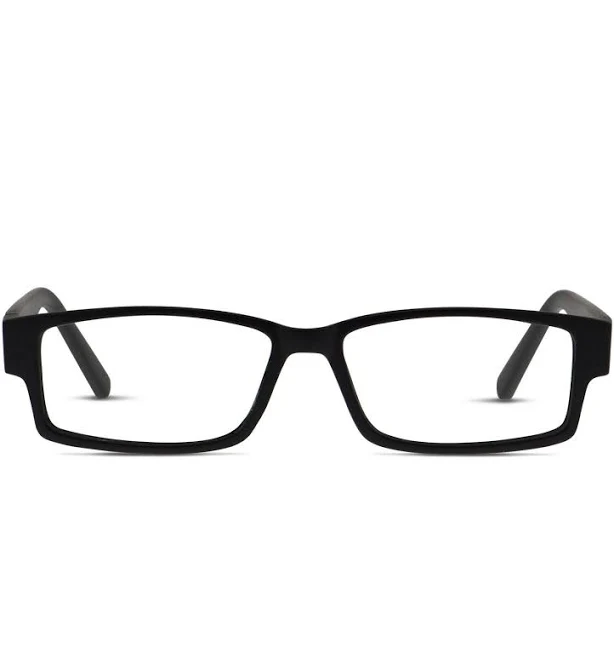 Bayonetta Style Black Rectangle Eyeglasses Online Revel Regent Prescription Included Frames, Discounted, FSA/HSA, Bifocal, Transitions, Stylish