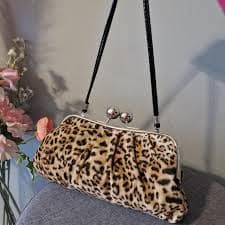 Fiorelli small clutch occasion bag in animal... | Depop
