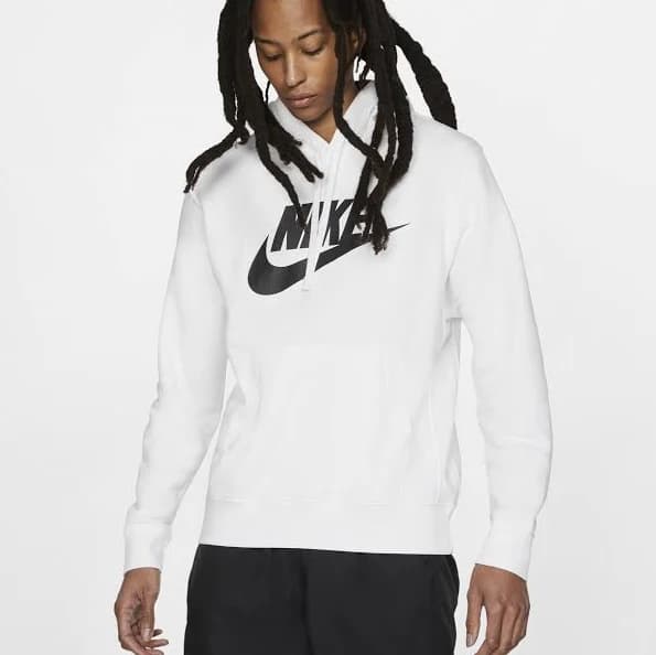 Nike Men's Sportswear Club Fleece Graphic Pullover Hoodie