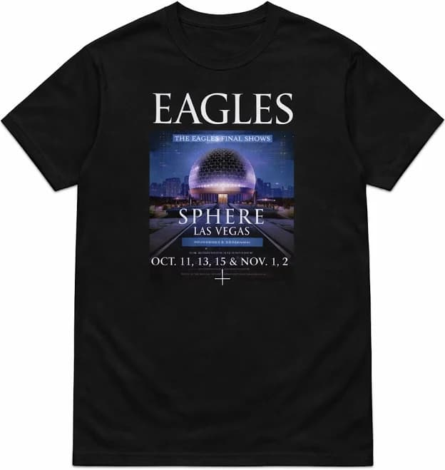 Vintage Rock T-shirt Black Distressed Tour Style Graphic Unisex Music