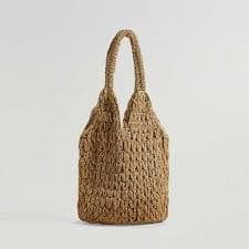 Amazon.com: ZMQJEQANBG Handbag Straw Shoulder Bag Summer Simple Hobo Beach Bag Beige Large Unisex Adult : Clothing, Shoes & Jewelry