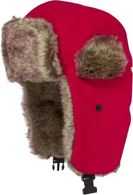 Adult Sakkas Unisex Weatherproof Nylon Faux Fur Lined Winter Earflap Bomber Trooper Aviator Hat
