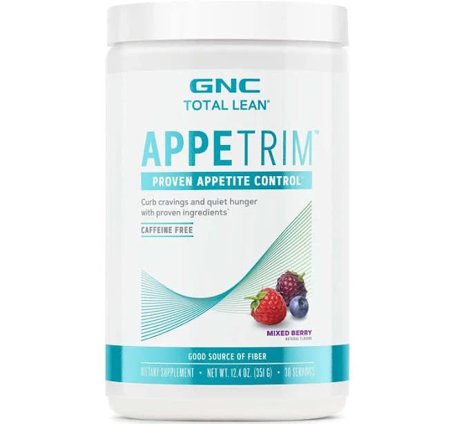 Gnc Total Lean Appetrim Proven Appetite Control Healthy Mixed Berry 12.4 oz (30 Servings
