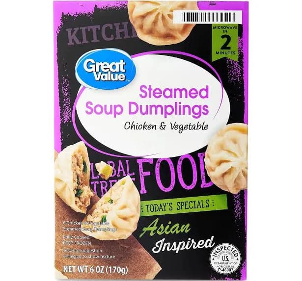 Great Value Steamed Soup Dumplings