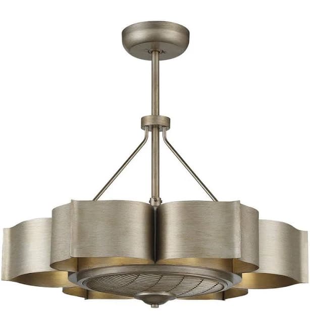 Savoy House Stockholm 6-Light Gold Patina Fan