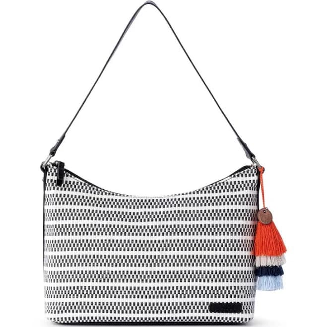 Banyan Hobo Pyrite Straw Bag