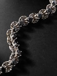 Spinelli Kilcollin White Gold Diamond Tennis Bracelet - Silver | Editorialist