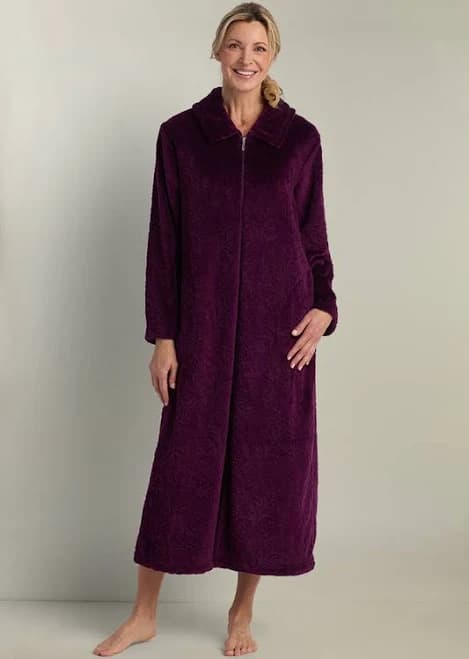 Miss Elaine Fleece Long Robe