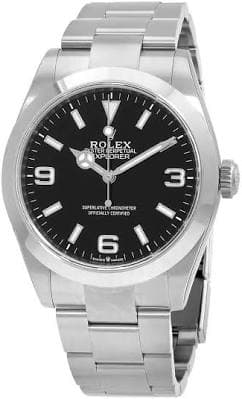 Rolex Explorer 40 Black Dial Men's Watch 224270
