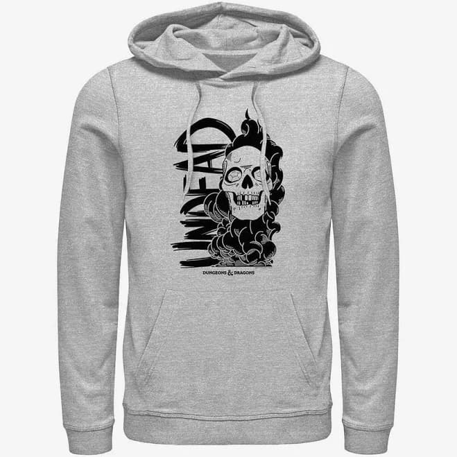Dungeons & Dragons Undead Skull Graphic Hoodie