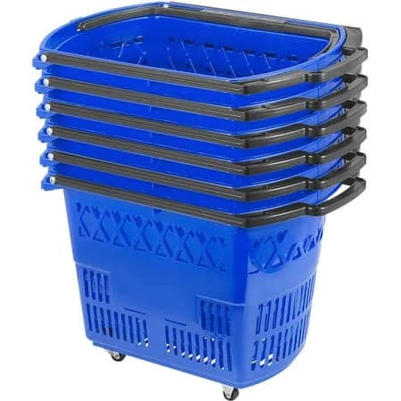 VEVOR 6Pcs Shopping Basket Set of 6