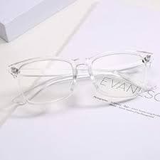 Amazon.com: Pro Acme Non-prescription Glasses Frame Clear Lens Eyeglasses (Transparent) : Clothing, Shoes & Jewelry