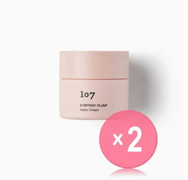 107 Beauty Everyday Plump Hydro Cream 2pcs Bundle Set 50ml X 2 Pcs