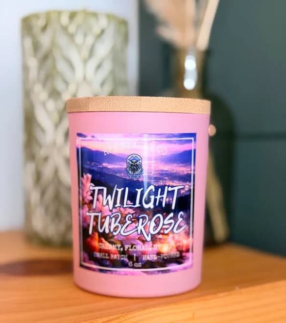 Twilight & Tuberose Candle | Soft Floral & Musk Evening Scent