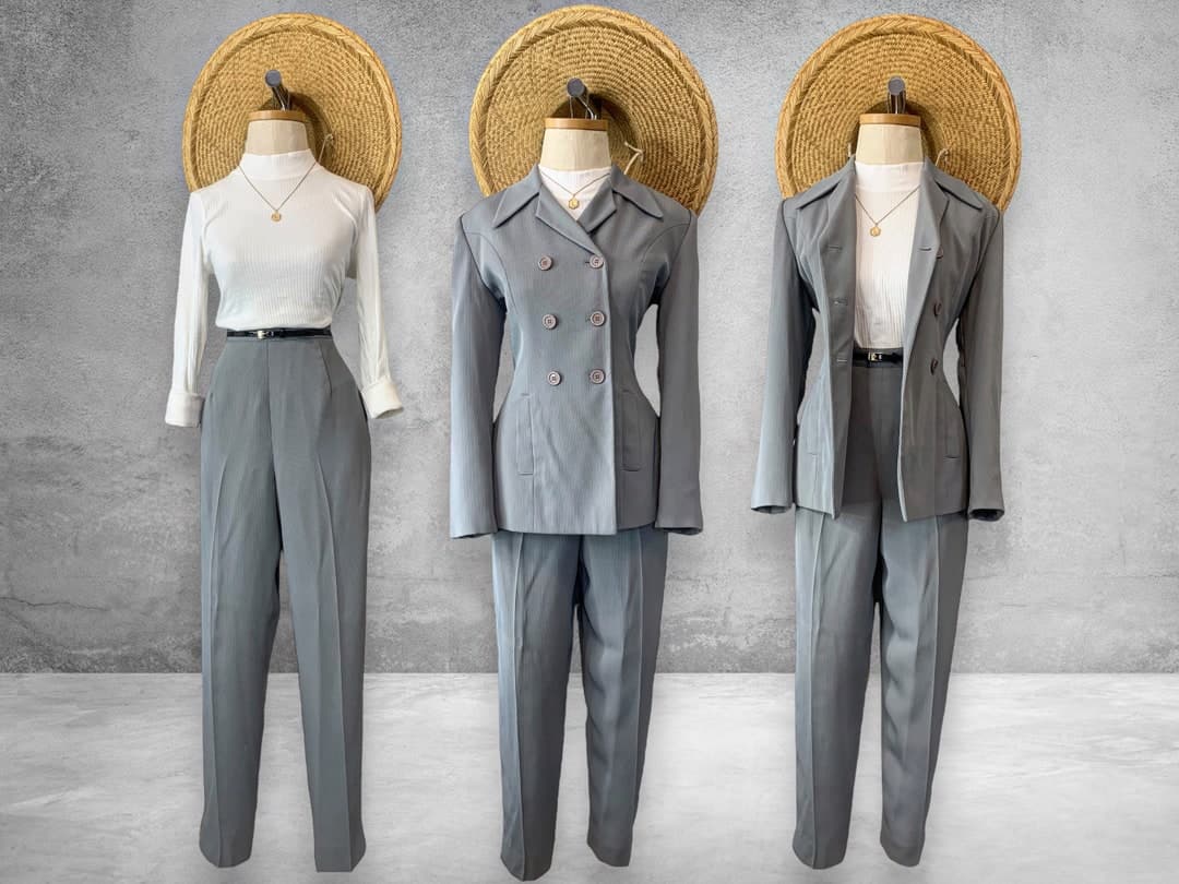 Ashes to Ashes Woven Pant Suit - Etsy Canada