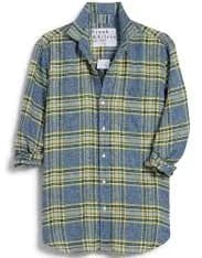 F&E Joedy Yellow & Blue Plaid Shirt