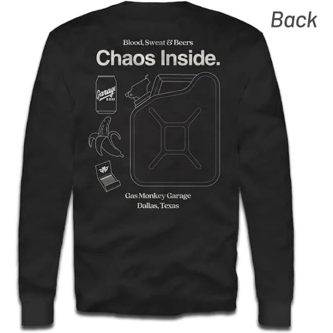 GMG Chaos Inside Long Sleeve Tee