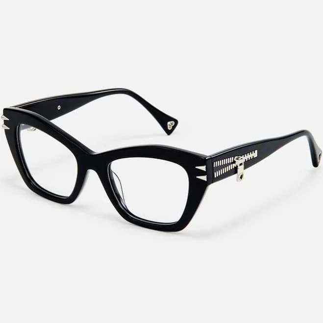 Vooglam Cat Eye Black Eyeglasses