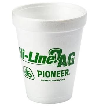 Sample - Custom 10 oz Styrofoam Cup