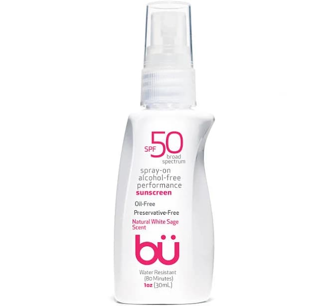 Bu SPF 50 Sunscreen Spray