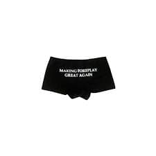 THIGHBRUSH® - MAKING FOREPLAY GREAT AGAIN - Booty Shorts - Black