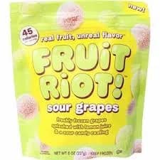 Fruit Riot Sour Grapes, 8 Oz