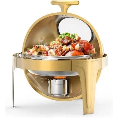 Roll Top Chafing Dish Buffet Set